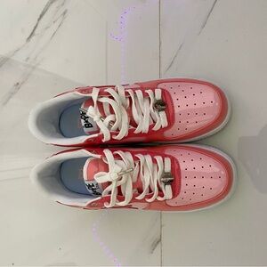 Bape Kids Pink Sneakers